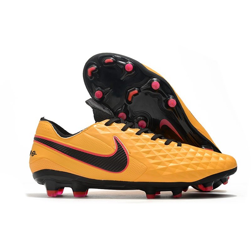 Nike Tiempo Legend VIII Elite FG oranžový Černá